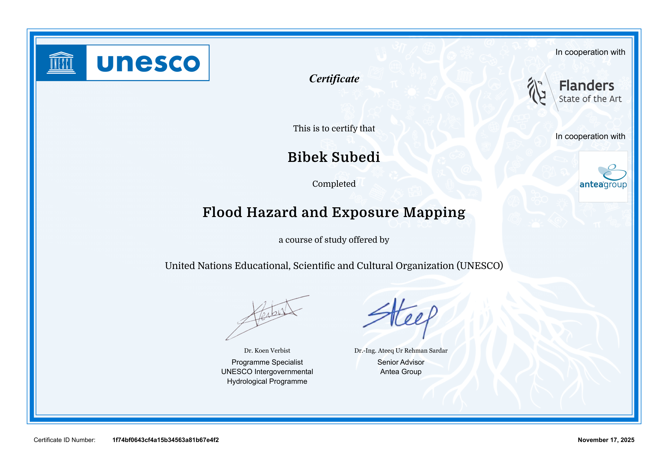 Flood Hazard and Exposure Mapping - UNESCO
